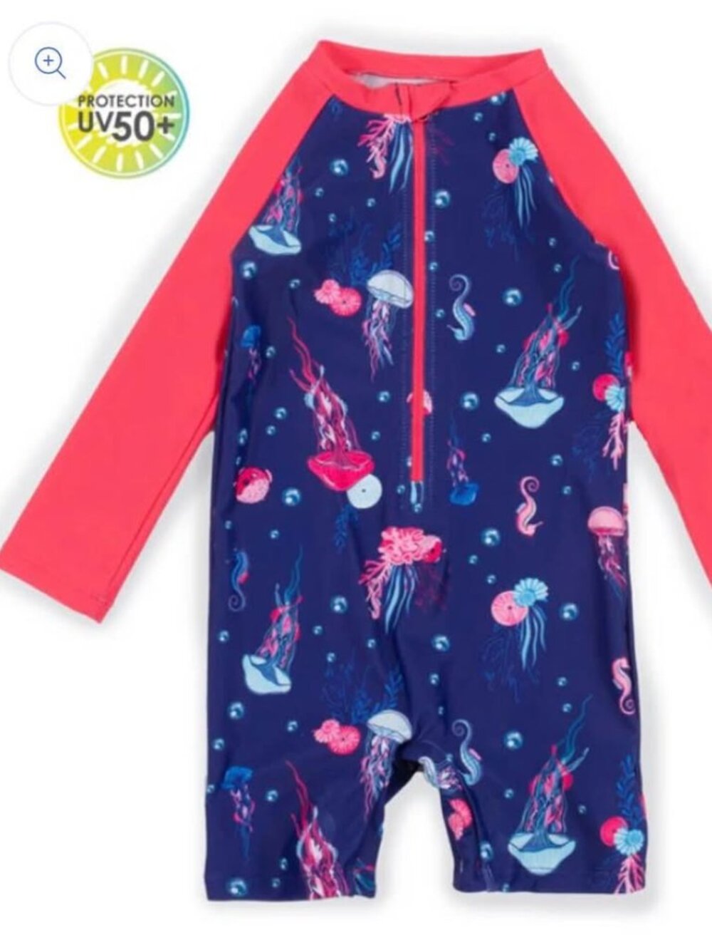 Nano long sleeve jellyfish bay swimsuit rash guard size 9-12 months